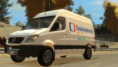 Mercedes Benz sprinter Česká Televize SKINS+ postava